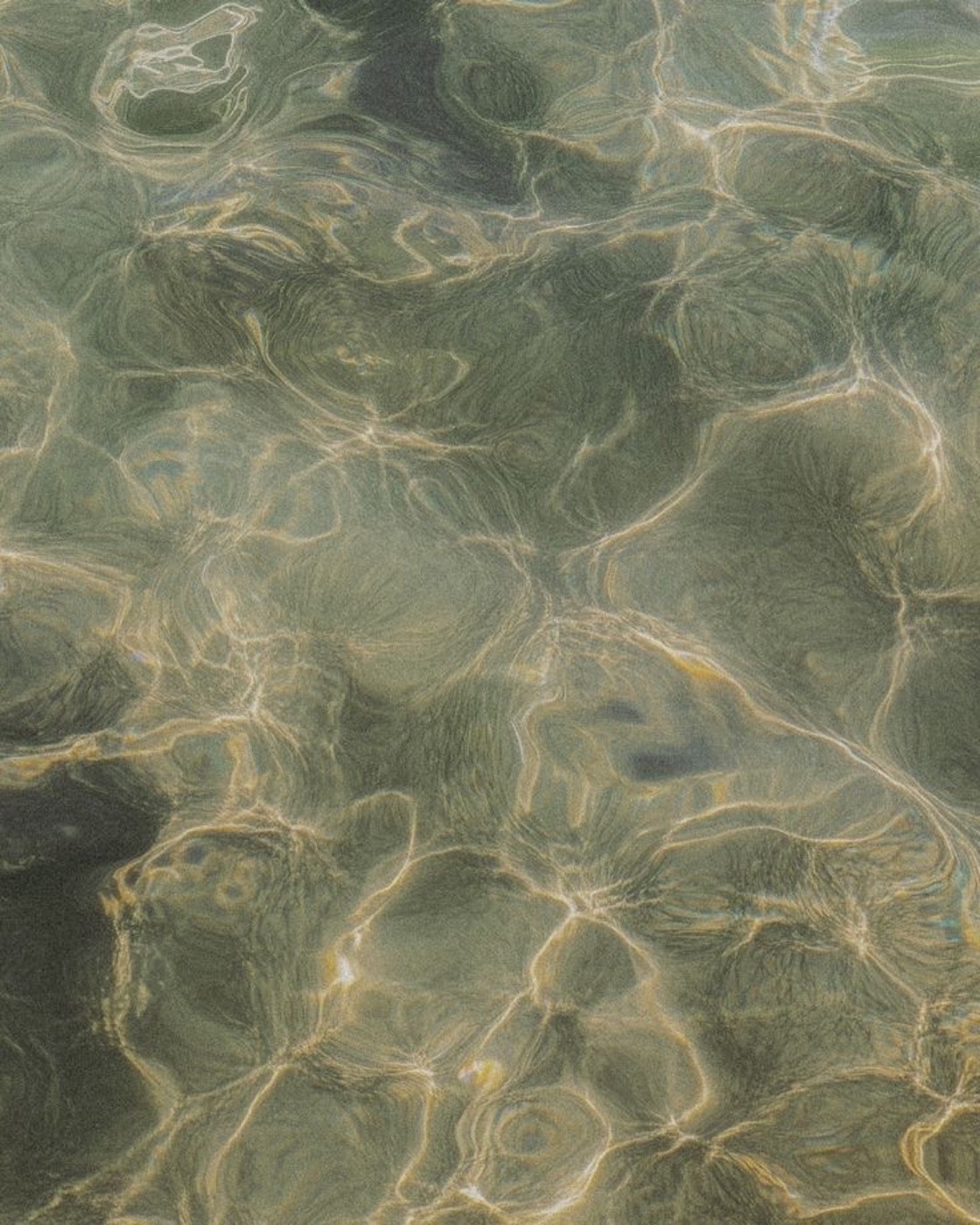 Reflejos de agua del sur